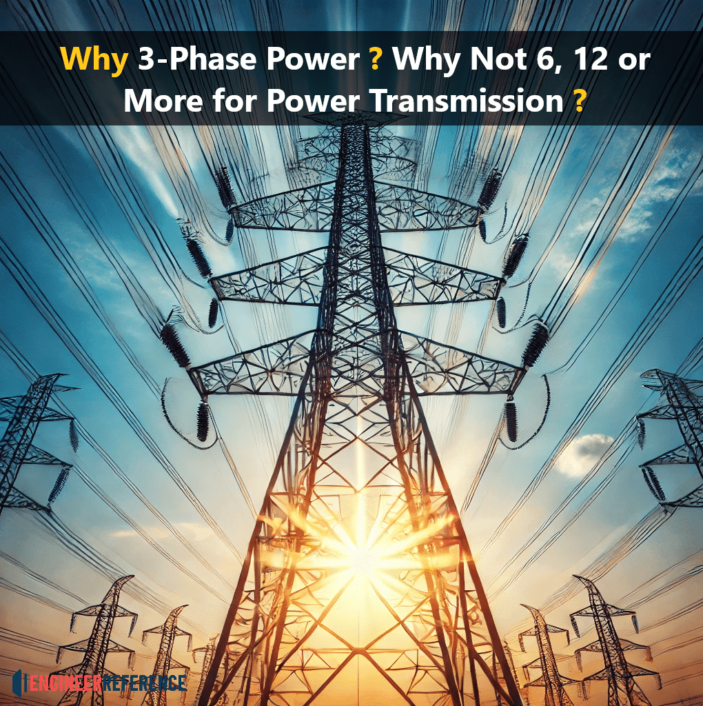 Why 3-Phase Power Why Not 6 12 or More for Power Transmission